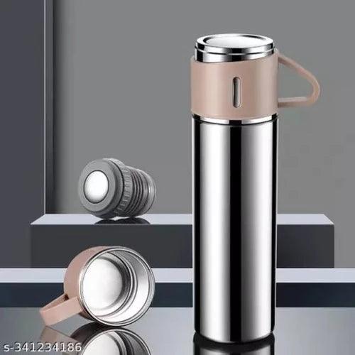 Double Wall Stainless Steel Thermo 500ml Vacuum Insulated Bottle - Springkart 