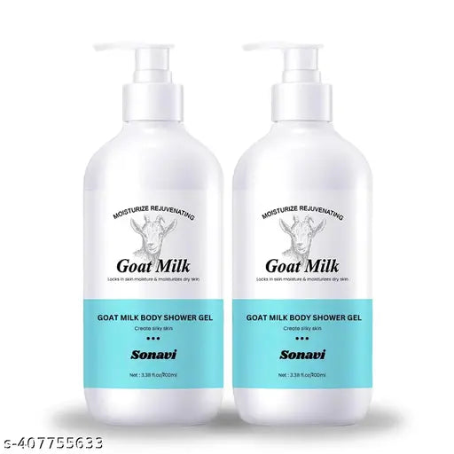 Goat Milk Whitening Body & Refreshing Shower Gel 200ml (Pack of 2)