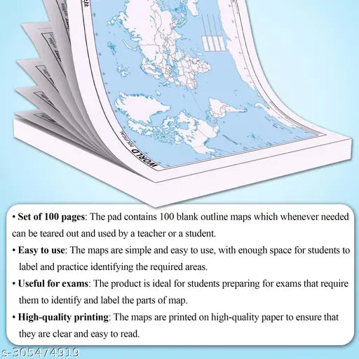 100 High-Quality WORLD POLITICAL Outline Maps for Interactive Geography Lessons