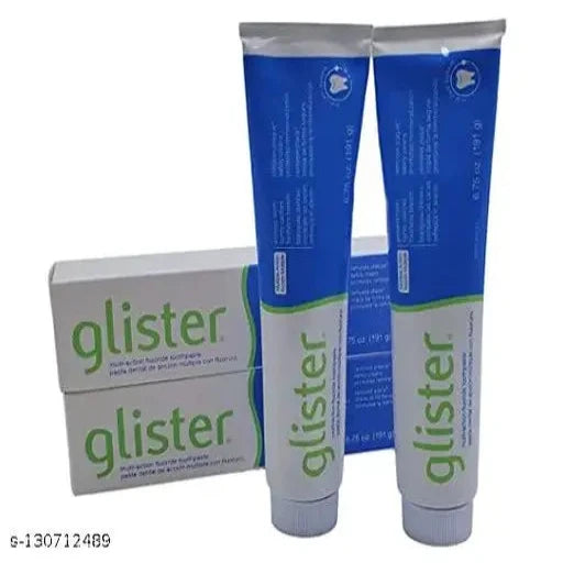 2 x GLISTER MULTI-ACTION FLUORIDE TOOTHPASTE Pack of 2