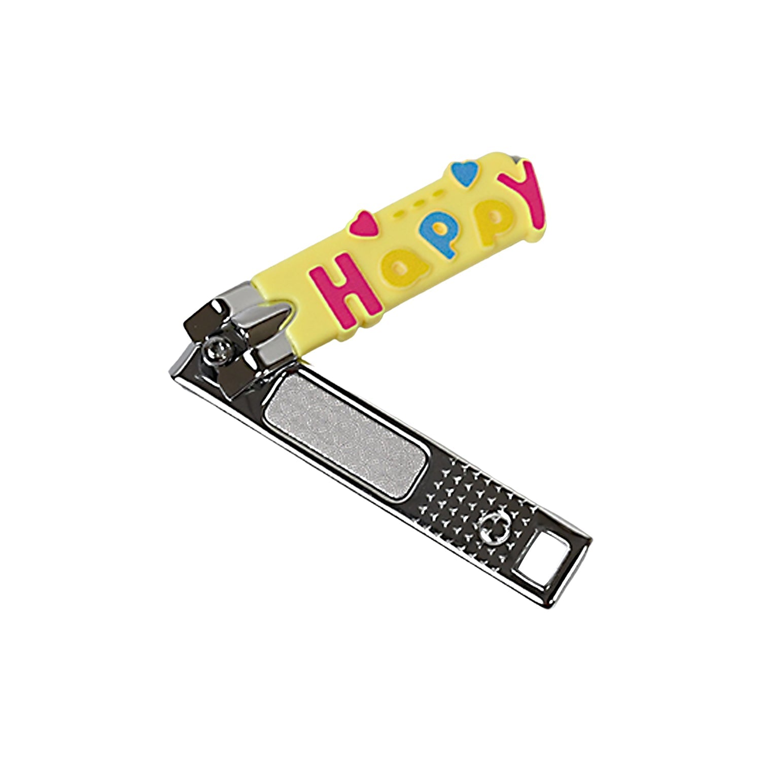 Cute Nail Clipper With Nail Catcher Nail File - Stainless Steel (1 Pc) - Springkart 