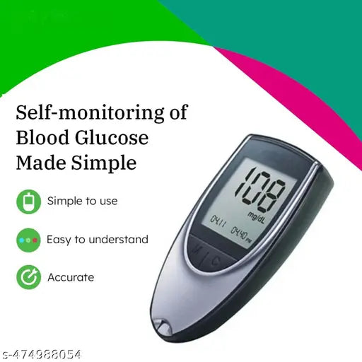Fully Automatic BP Monitor with Talking Function Intellisense Technology Cuff Kit, Glucometer for testing of Blood sugar levels & Pulse Oximeter with Oxygen Saturation Monitor (Pack of 3)