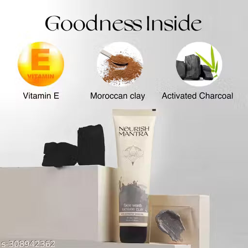 Nourish Mantra-Ratrani Moroccan Lava Face Wash (100 ml)