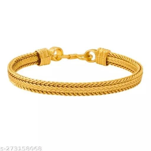 GOLD PLATED TRENDY BRACELET