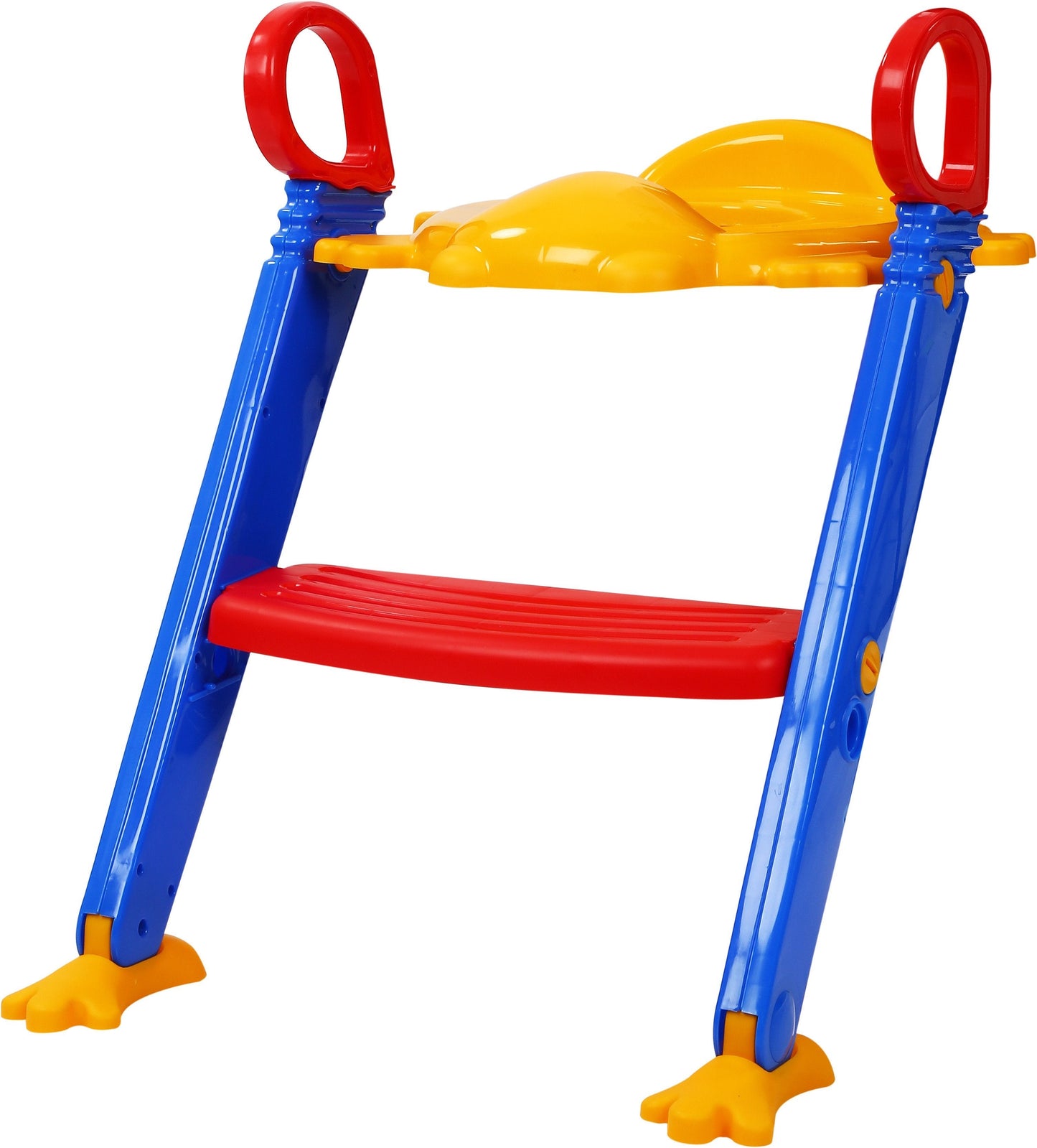 3 in 1 Kids / Toddler Potty Toilet Seat with Step Stool Ladder (Multicolour) - Springkart 