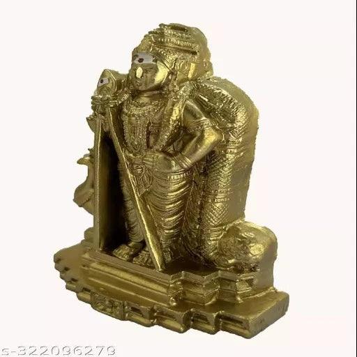 Murugan Dhandayuthapani Swamy Statue Idol 12cm Gold Colour - Springkart 