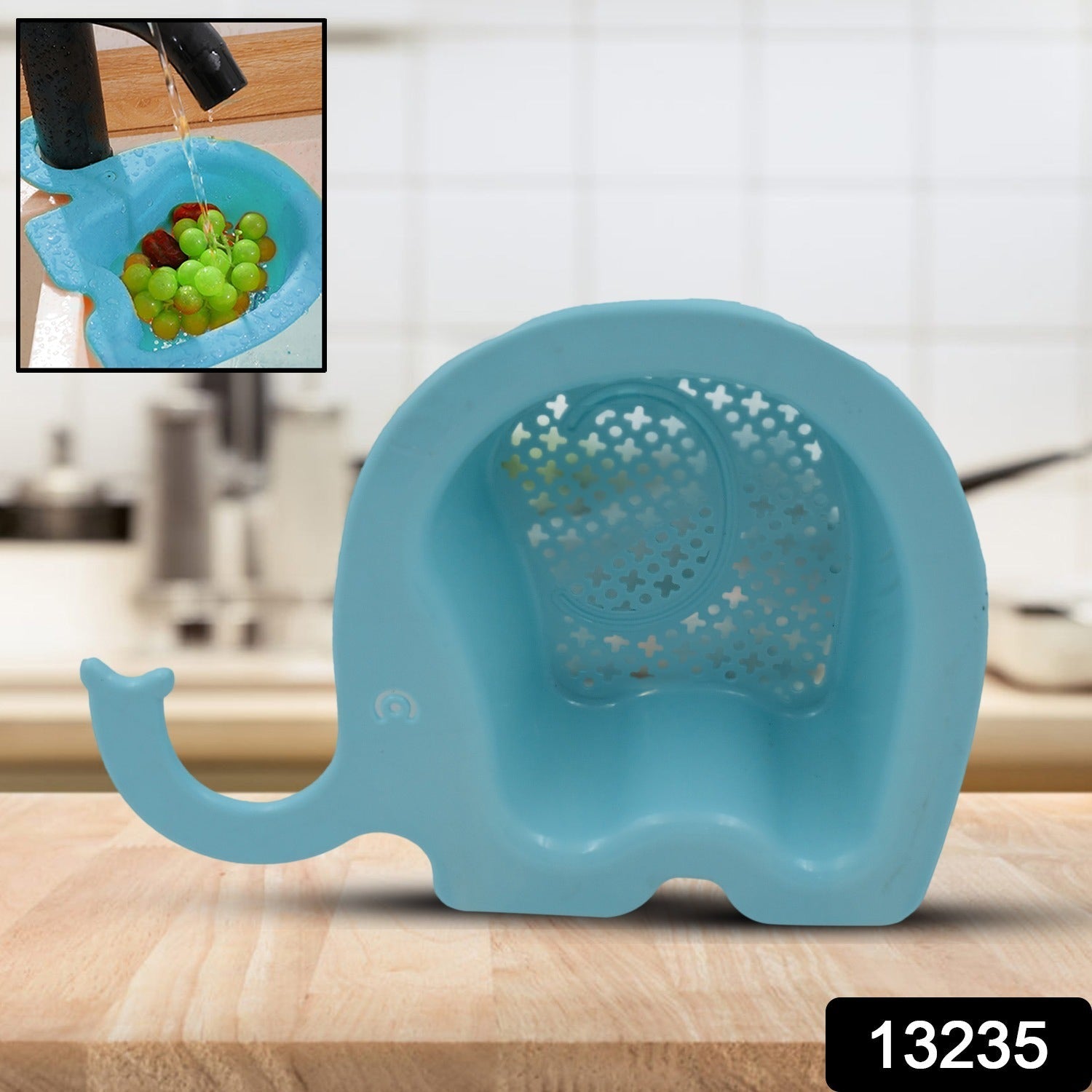 Elephant Shape Drain Strainer (1 Pc) - Springkart 