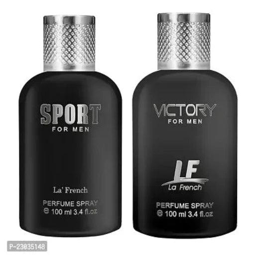 La French Sport And Victory Eau De Perfume For Men 100ml Pack Of 2