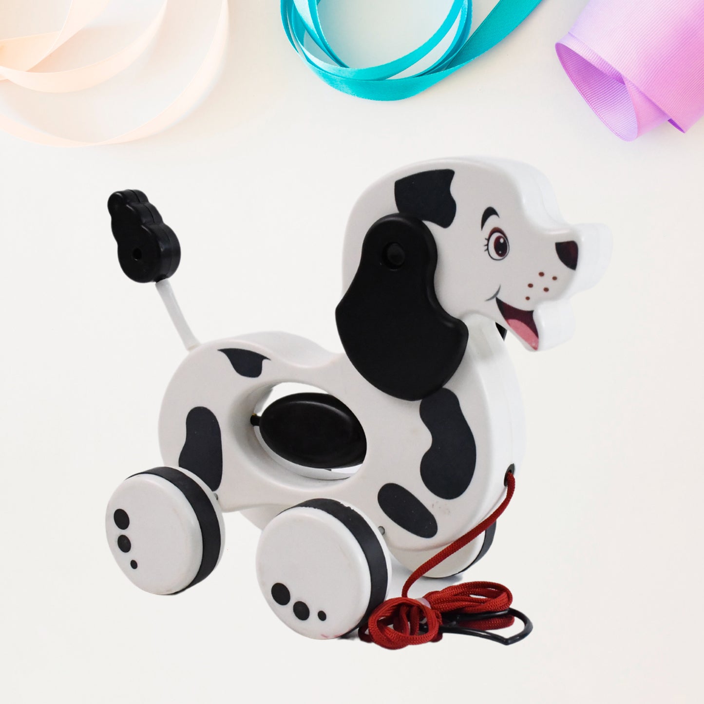 Dog Pull Along Toddler Toy With Attractive Design (1 Pc) - Springkart 