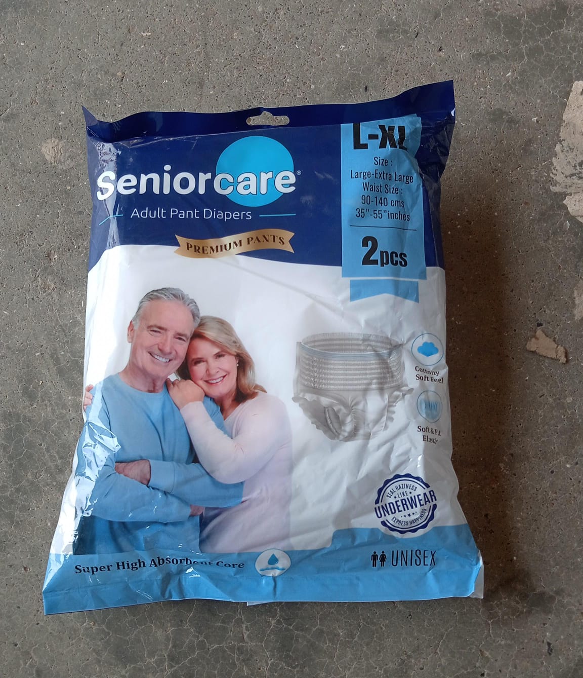 Senior Care Essentials: Large-XL Adult Diaper Pants (Waist 90-140cm) - Springkart 