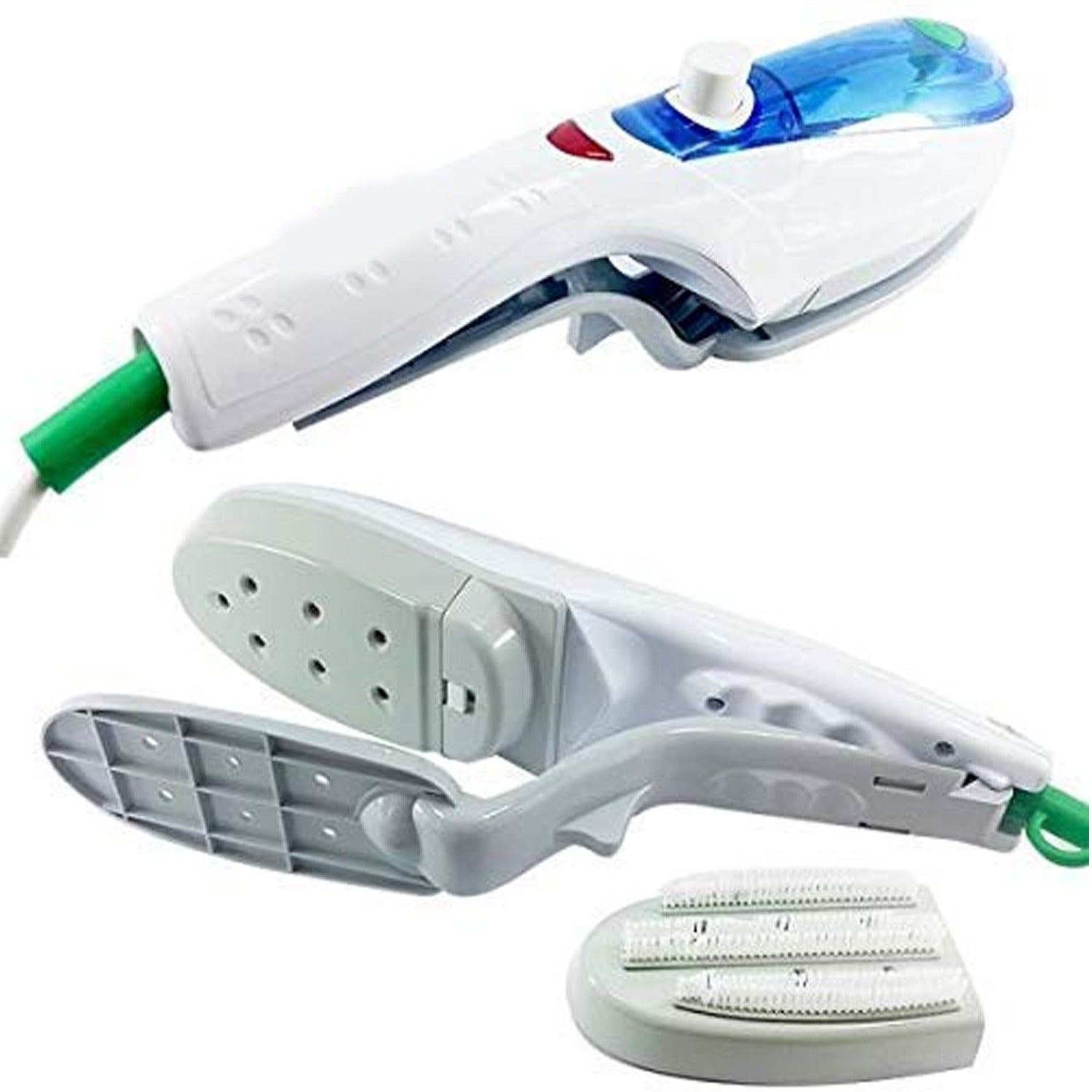 Portable ironing machine,1 Set Steam Iron Hand Held Crease Removal Portable Ironing Clothes ABS Brush Plush Toy Garment Steamer for Home Steam Iron, for Clothes, Travel Steamer - Springkart 