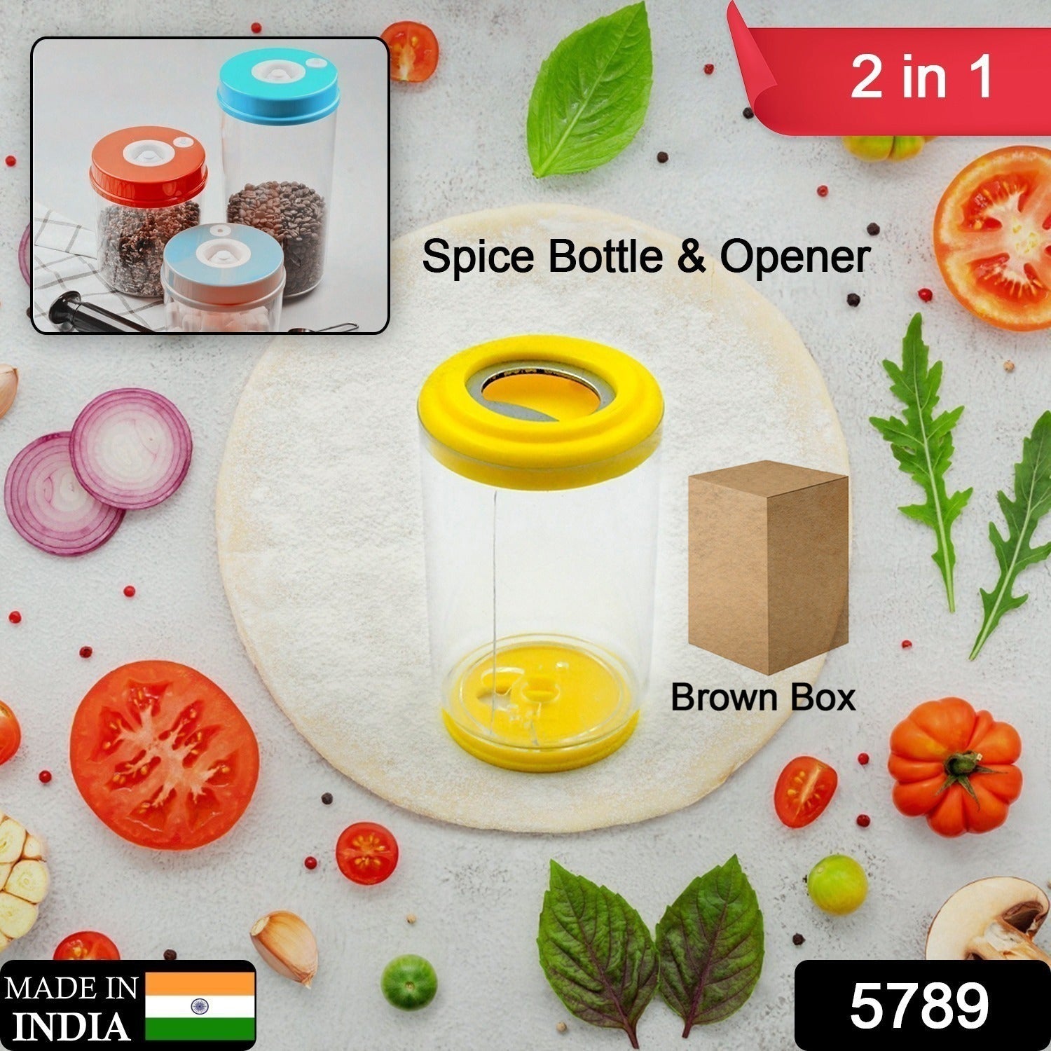 SALT BOTTLE, SALT DISPENSER WITH OPENER , SALT SHAKER PACK OF 1, SEASONING SHAKER, HIGH QUALITY PLASTIC BOTTLE FOR HOME COOKING PICNIC CAMPING RATION SALT SHAKERS (4 PC MOQ) - Springkart 