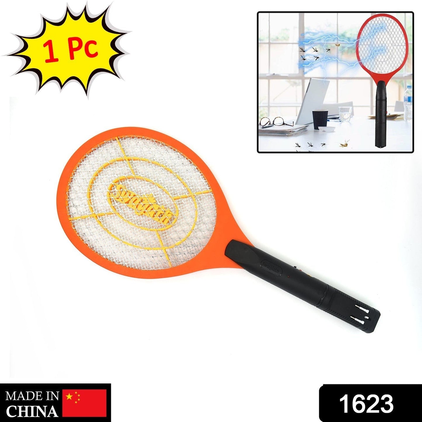 Mosquito Racket Bat Killer Racquet Insect Killer Bat - Springkart 