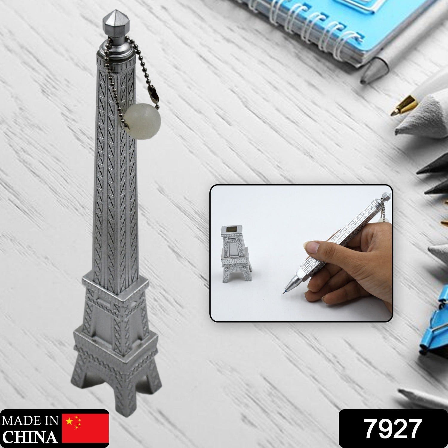 Eiffel Tower Design Unique Pen Smooth Writing Pen (1pc) - Springkart 