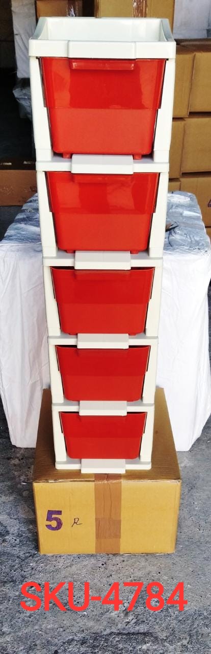 Multi-Purpose Anti-Slip 5 Layer Modular Drawer Storage System - Springkart 