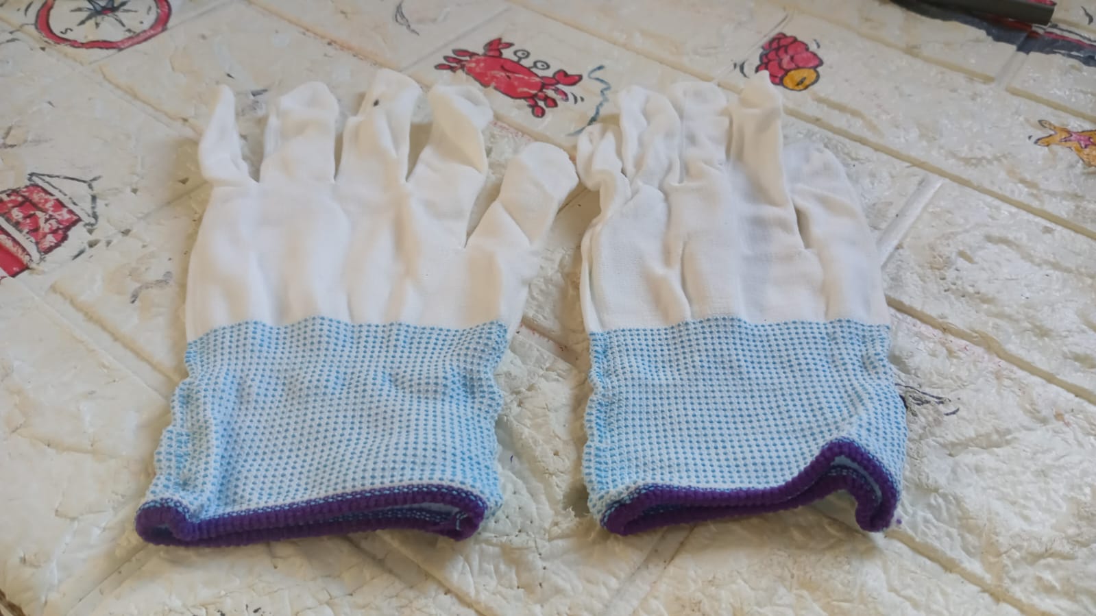 Small 1 Pair Cut Resistant Gloves Anti Cut Gloves Heat Resistant, Nylon Gloves, Kint Safety Work Gloves High Performance Protection. - Springkart 