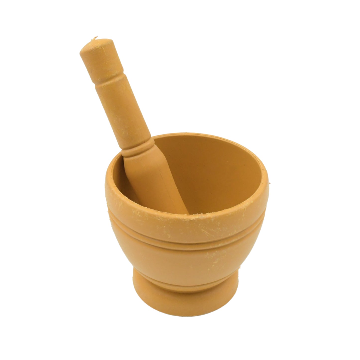 7193 Mortar And Pestle Set For Spices Okhli Masher Khalbatta Kharal Mixer Natural Traditional Grinder And Musal Well Design For Kitchen Home Herb - Springkart 