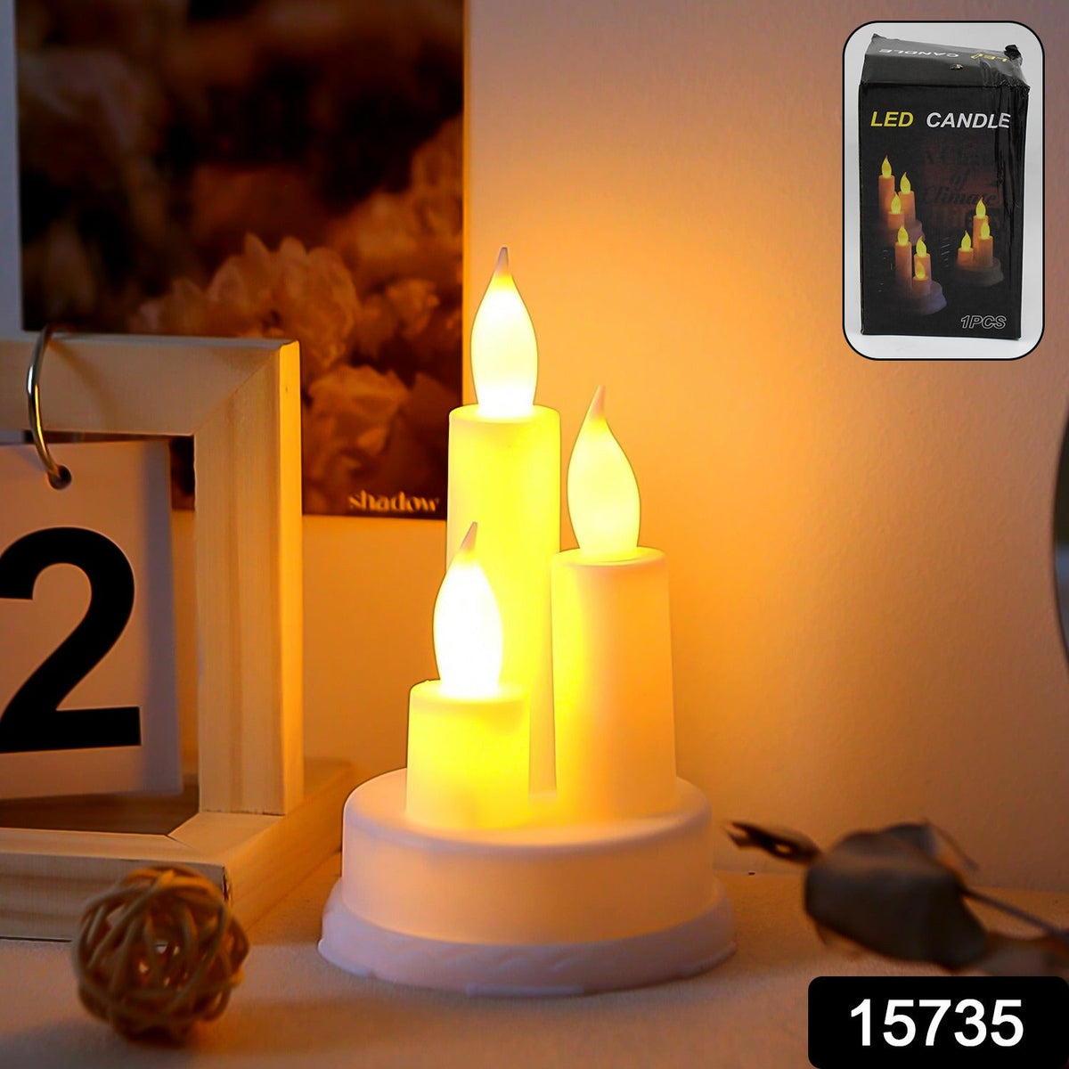 LED Taper Candles (1 Pc) - Springkart 