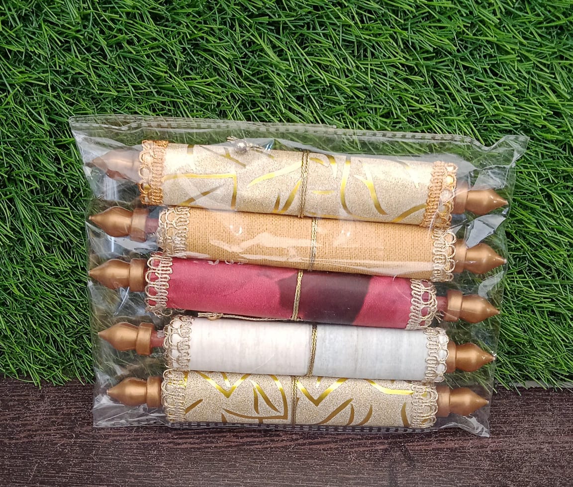 Money Gift Envelopes Lifafa - Multi Color Pack of 5 Premium Designer Envelopes, Colorful Writing Message Scroll, Sandesha Card, Style Shagun Envelope Sagan Gift Envelopes for Weddings, Birthdays, Baby Shower, Anniversary - Springkart 