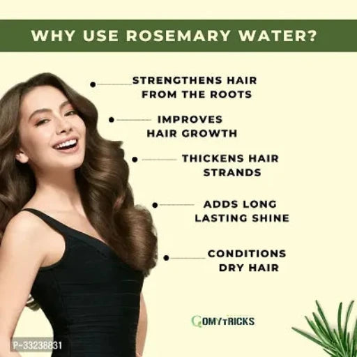 Rosewater Water Hair Spray For Hair Growth - 100ml Combo