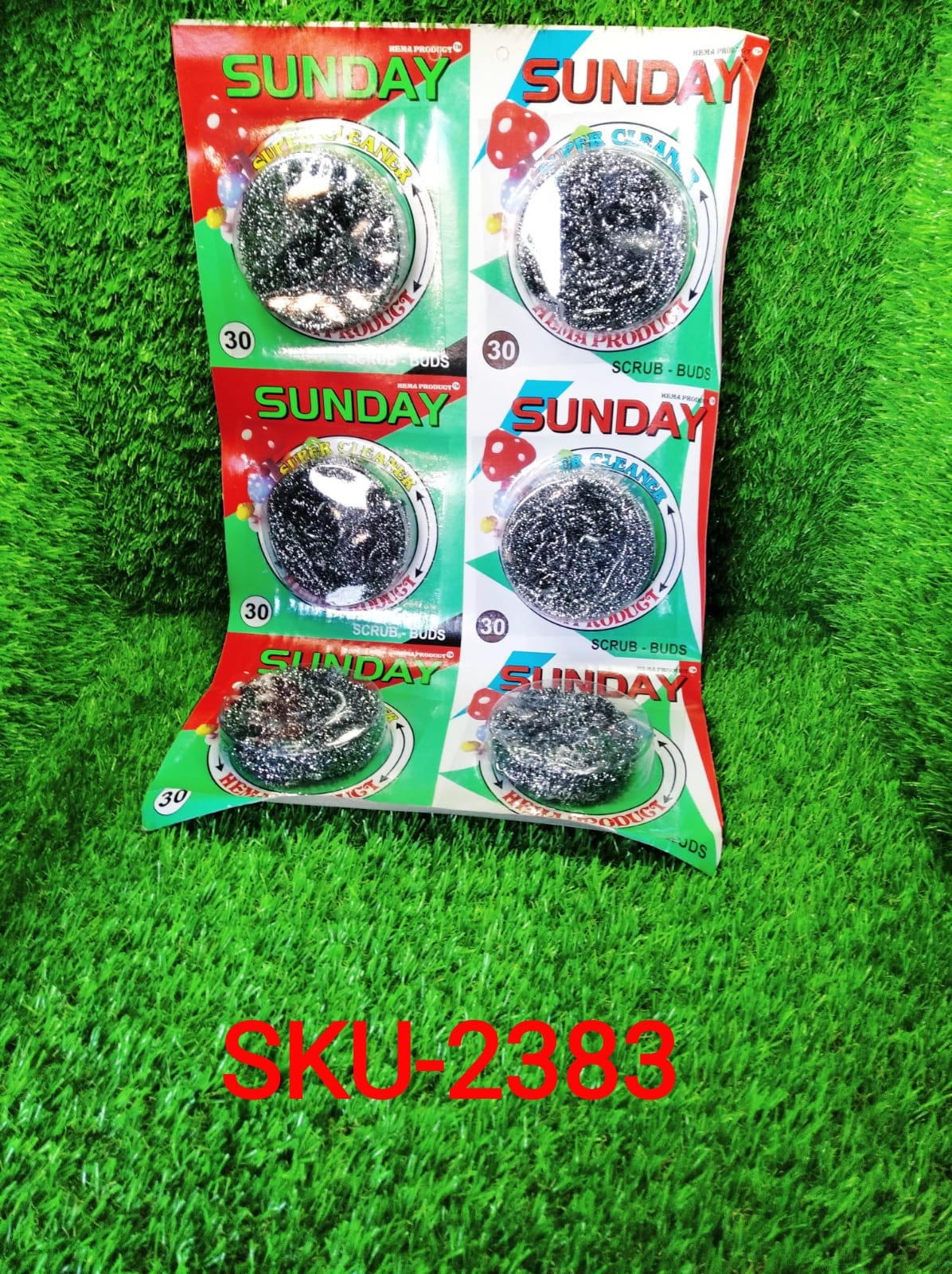Round Shape Stainless Steel Ball Scrubber - Springkart 