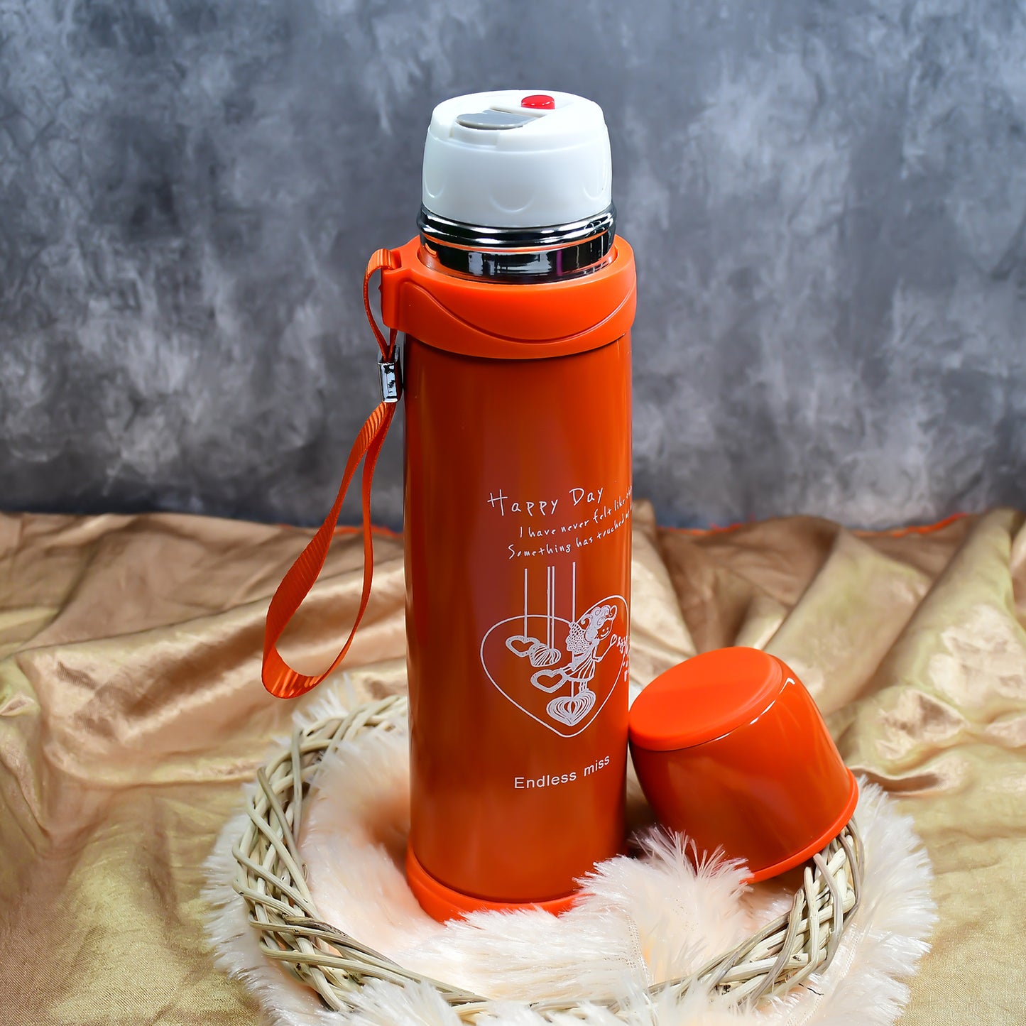6460 1pc Stainless Steel Mix Bottles For Storing Water And Some Other Types Of Beverages Etc. - Springkart 