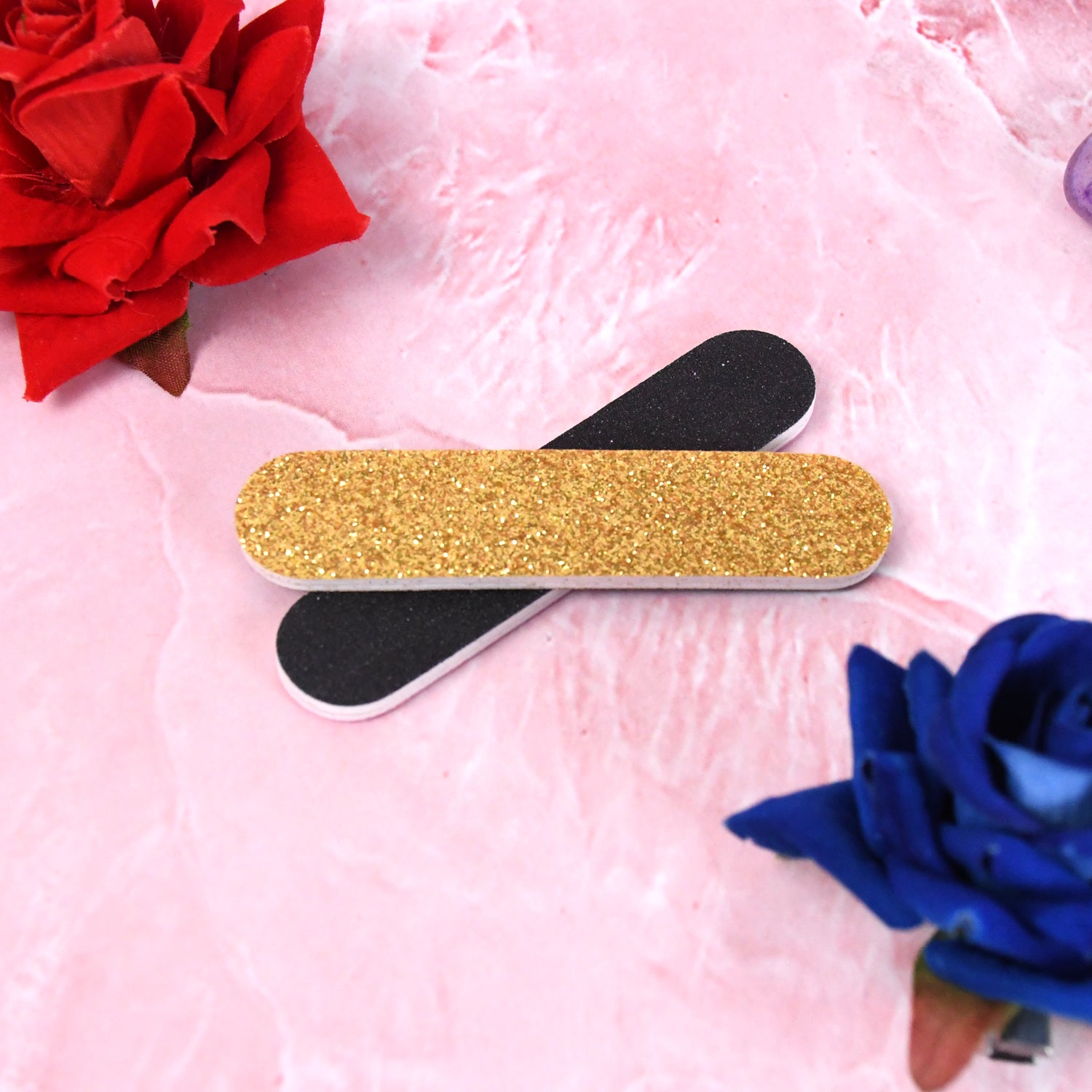 Professional Nail Filer Double Sided For Nail Shaper Nail File (9 Cm 2 Pc Set) - Springkart 