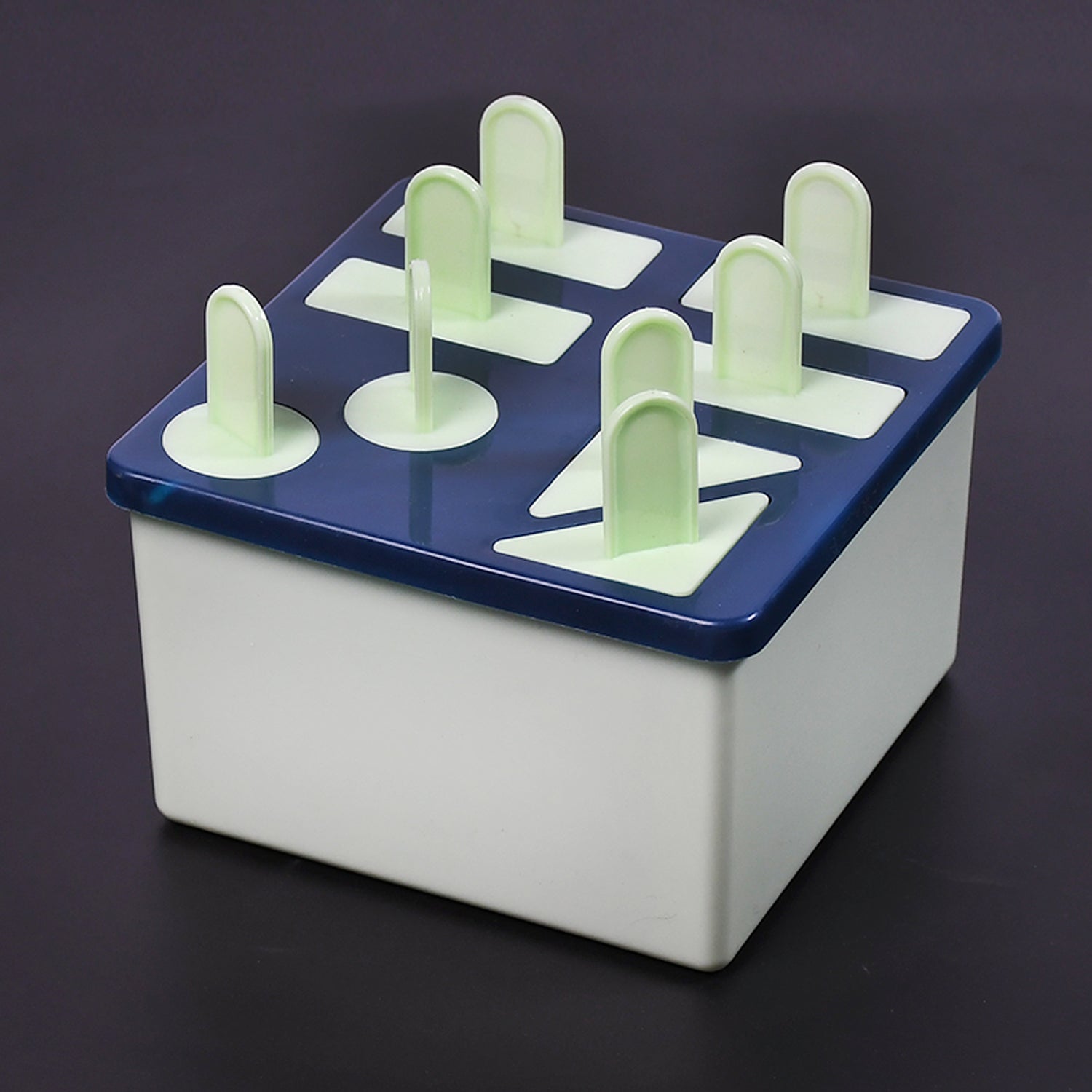 Plastic Kulfi Mold, Kulfi Molds 8 pcs Tray Ice Cream Mold Reusable Frozen Kulfi Maker Popsicle Sticks Lolly Ice Popsicle Candy Mold for Children - Springkart 