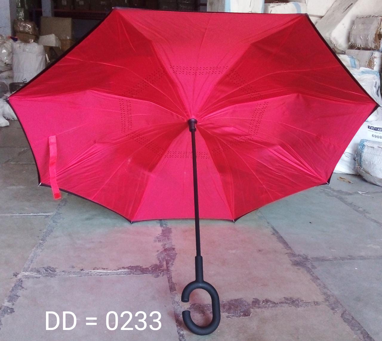 Printed Travel Windproof Umbrella (Reverse Umbrella) - Springkart 