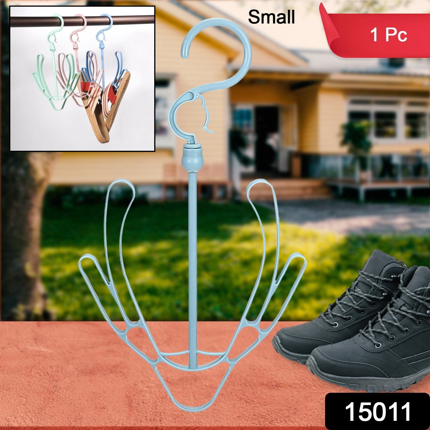 Small Shoes Drying Hanger, Rotatable Shoe Hanging Racks (1pc) - Springkart 