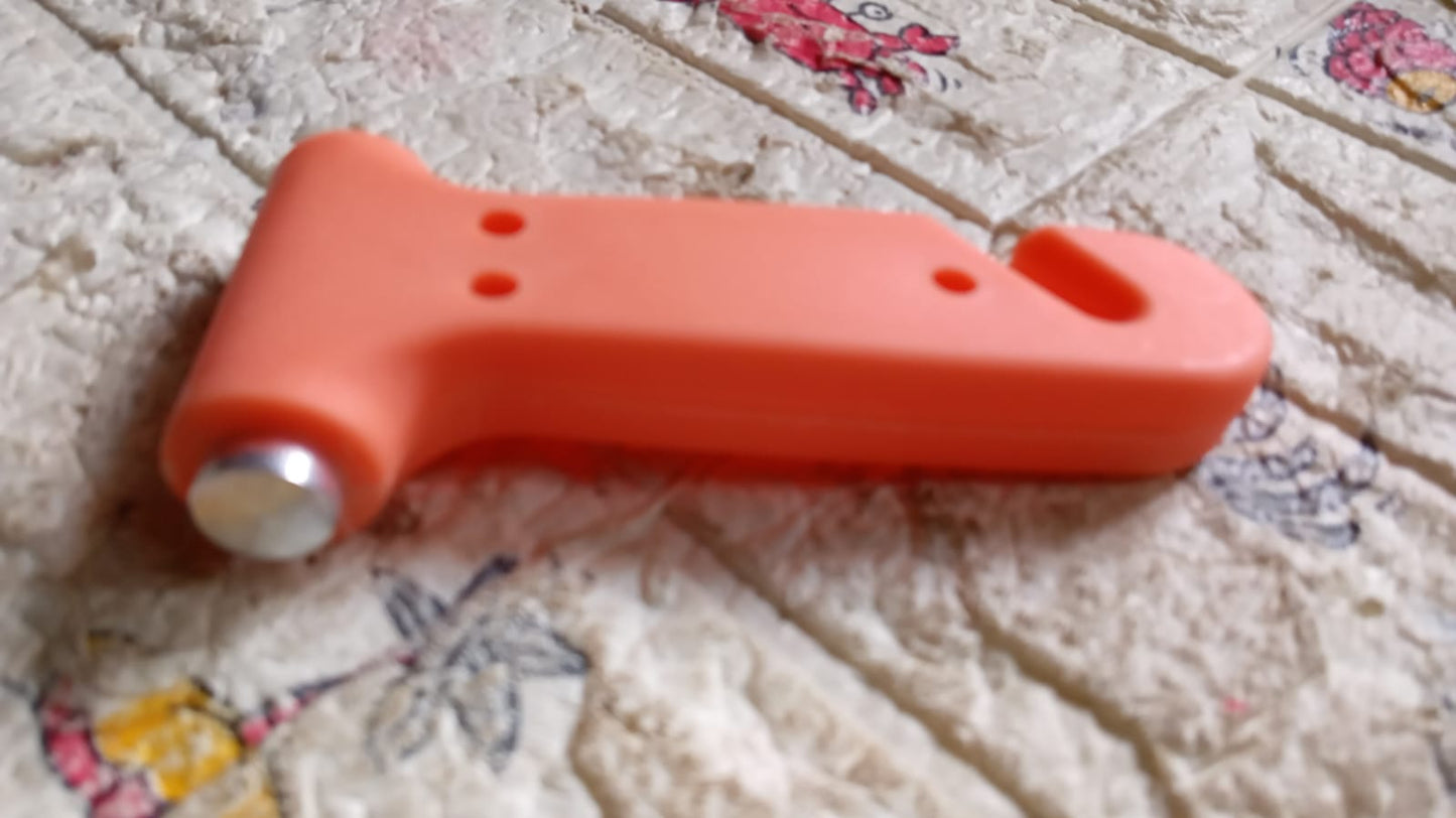 Car Safety Hammer,Emergency and Rescue Tool,Car Window Breaker and Seatbelt Cutter,Safety Hammer Emergency Rescue Tool,Car Window Breaking Seat Belt Cutter (1 Pc) - Springkart 