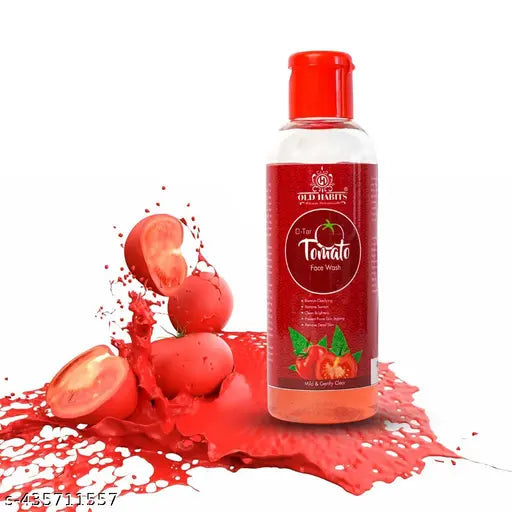 Tomato Facewash (pack of 2) For Acne , Pimples & Blackheads Face Wash  (240 ml)