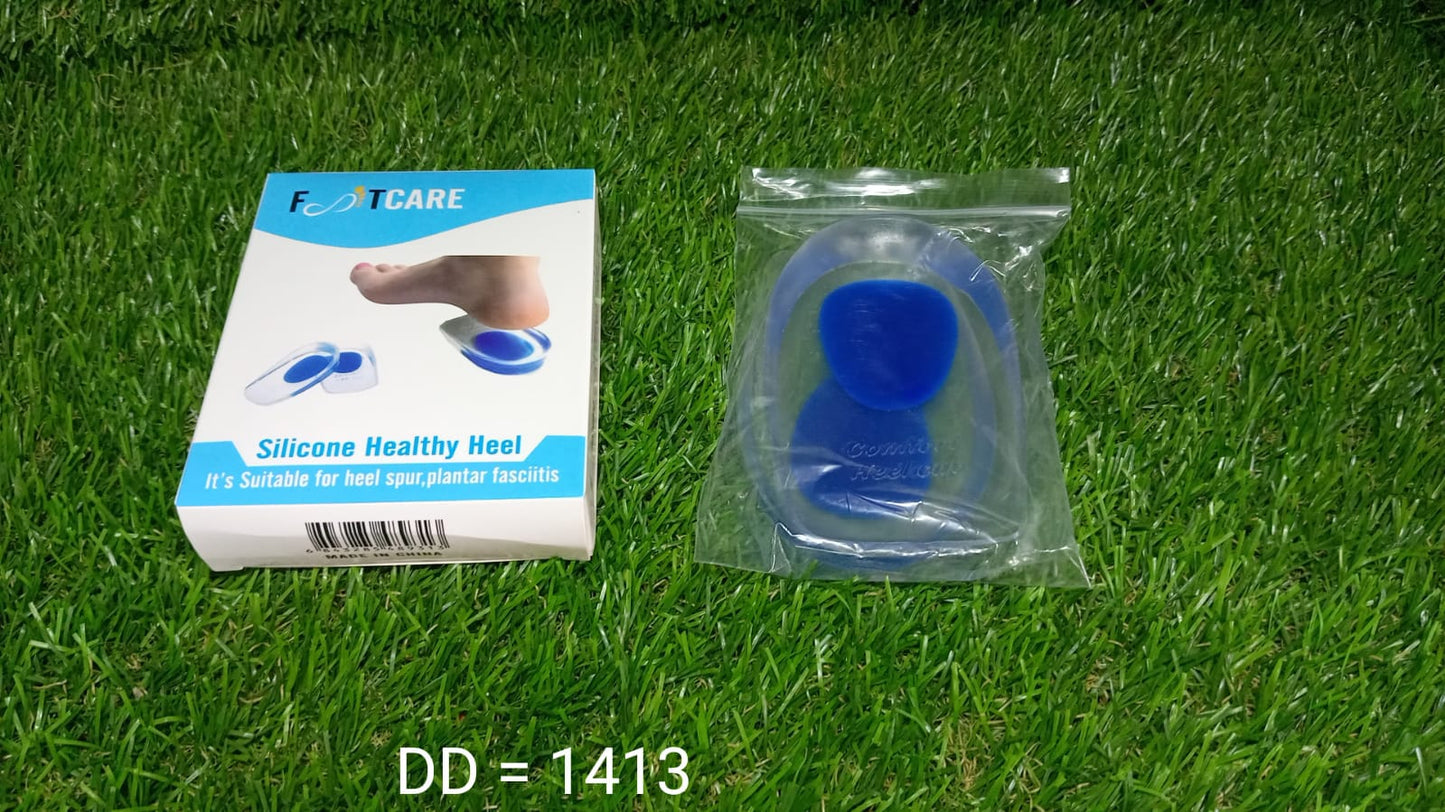 Gel Heel cups Silicon Heel Pad for Heel Ankle Pain - Springkart 
