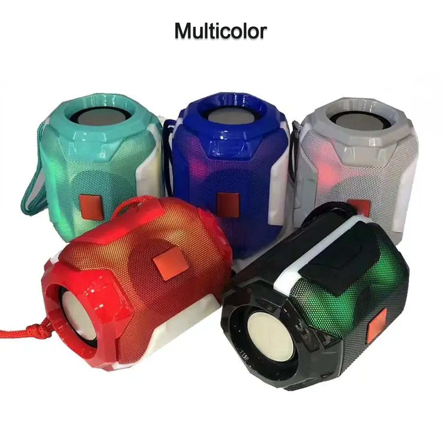 6155 Wireless Rechargeable Portable Premium Dj Bass Multimedia Speaker - Springkart 