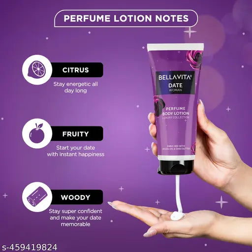 Bella Vita White Oud Unisex 200 ml + Date Woman Body lotions 200 ml Combo ( Pack of 2 Items) - Springkart 