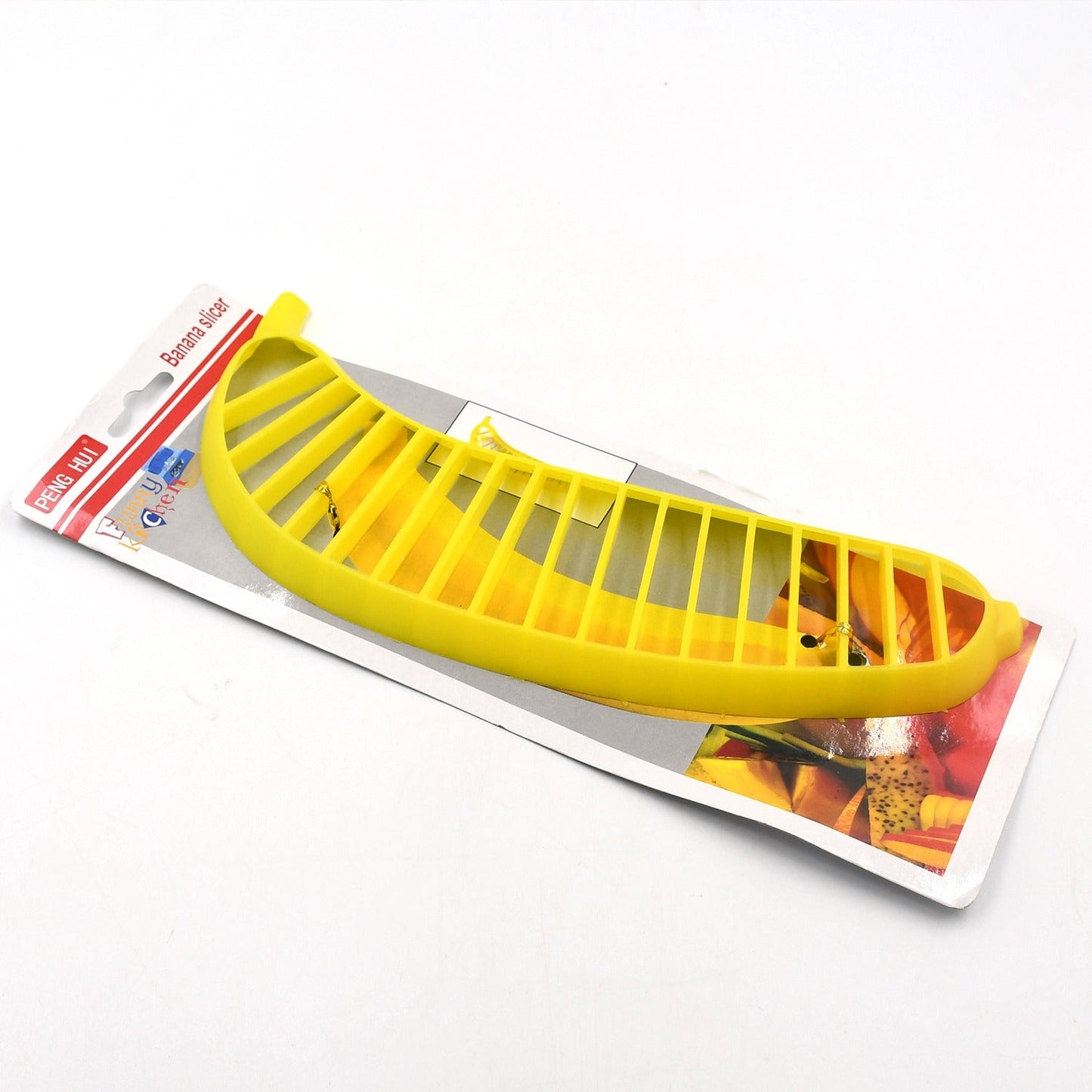 Banana Slicer- Perfect for Fruit Salads Handle Plastic Banana Fruit Slicer Cutter Chopper - Springkart 