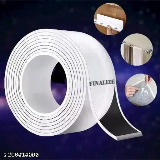 Nano Double Sided Tape Heavy Duty | Multipurpose Removable Traceless Mounting Adhesive Tape for Walls ,3Meter - Springkart 