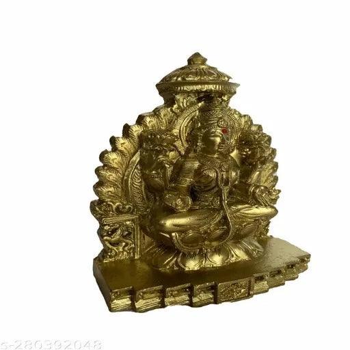 Sri Maha Lakshmi Devi Polystone Statue Idol - Springkart 