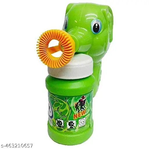 Kid Toys Baby Elephant Ben 10 Bubble Gun Toy for Kids -Green, Medium