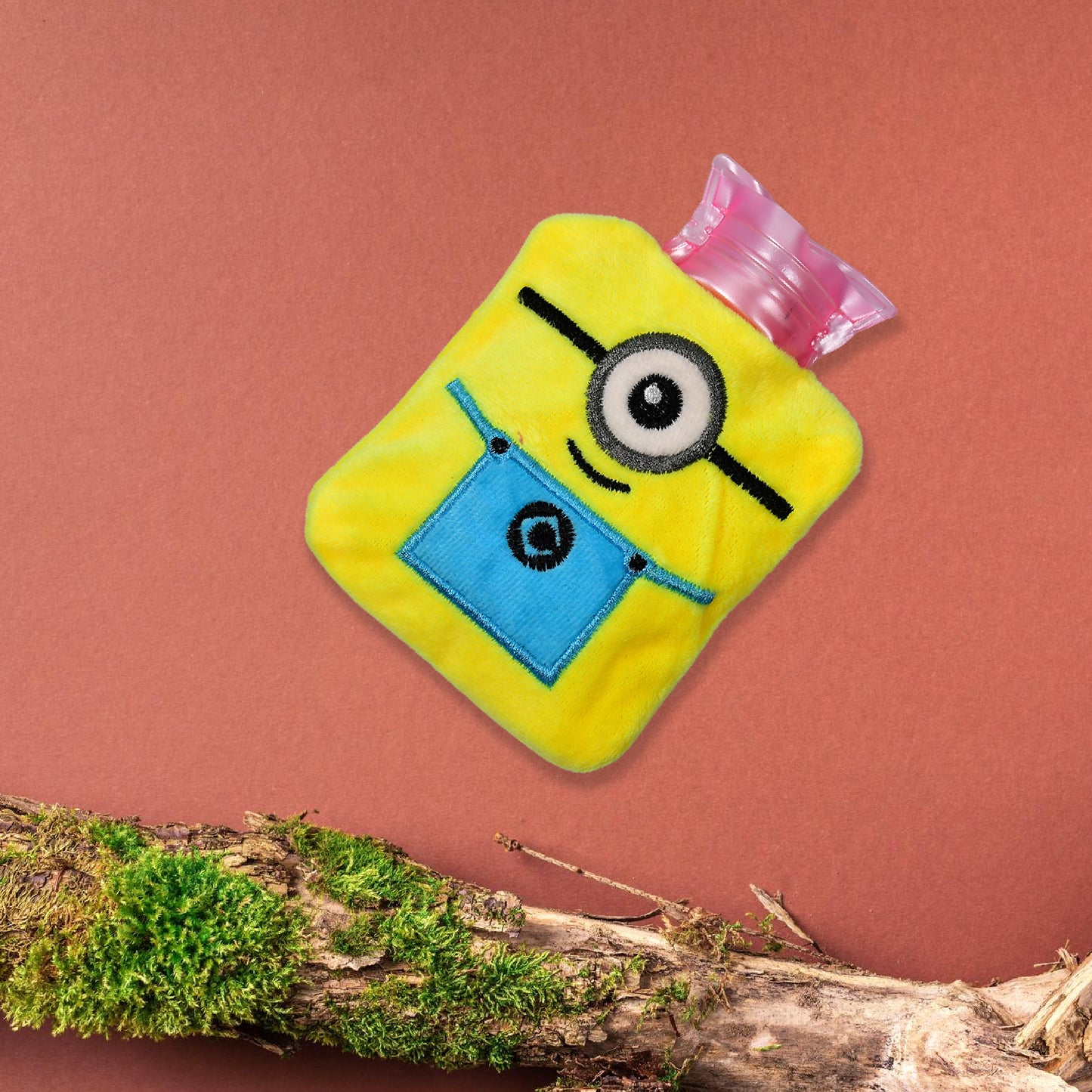 6506 Minions Small Hot Water Bag With Cover For Pain Relief Neck Shoulder Pain And Hand Feet Warmer Menstrual Cramps. - Springkart 