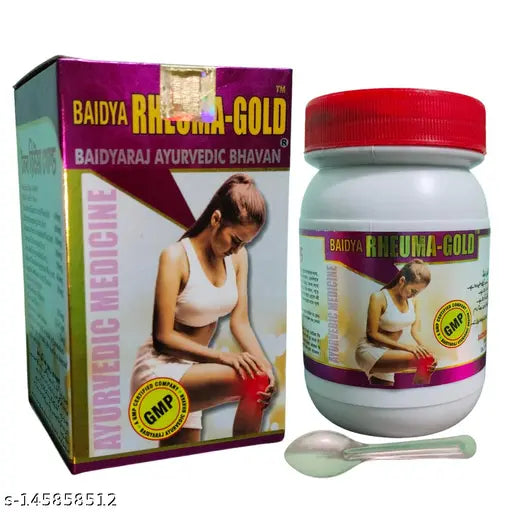 Rheuma Gold Majoon Chyavanprash , Baidyaraj Ayurvedic Bhavan Rheuma Gold Majoon Chyavanprash Ayurvedic Products (Pack of 2)