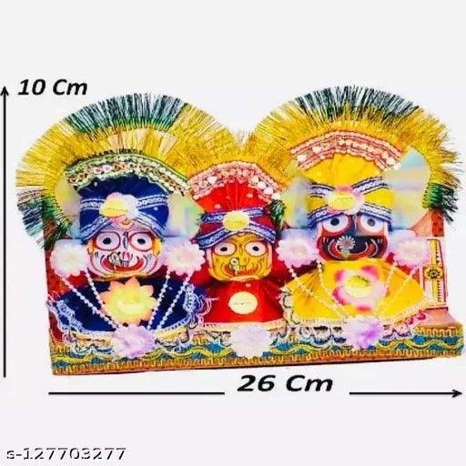 Idols & Figuriness Jagannath Balabhadra and Devi shubhadra - Springkart 