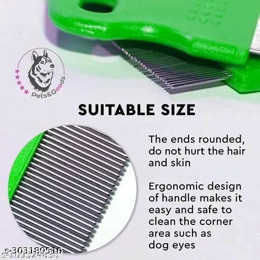 Small Bristles Lice Comb, Very Effective For Head Lice & Nit Remover, Lice Remover, Tool Hair Lice Treatment Professional Salon Comb - Springkart 