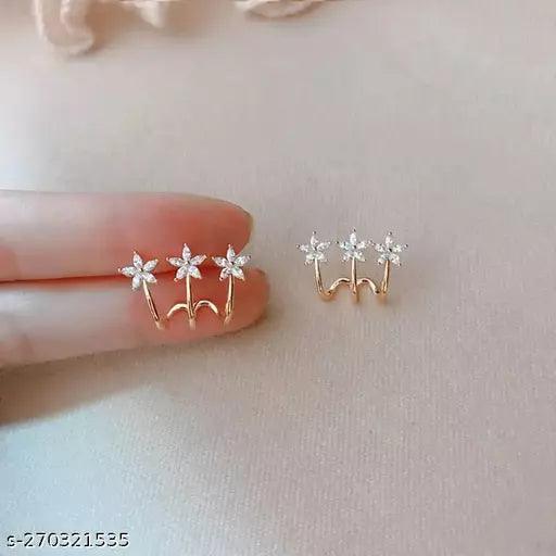 Stylish Korean Earrings for girls or for ladies or for women Stunning earrings design - Springkart 