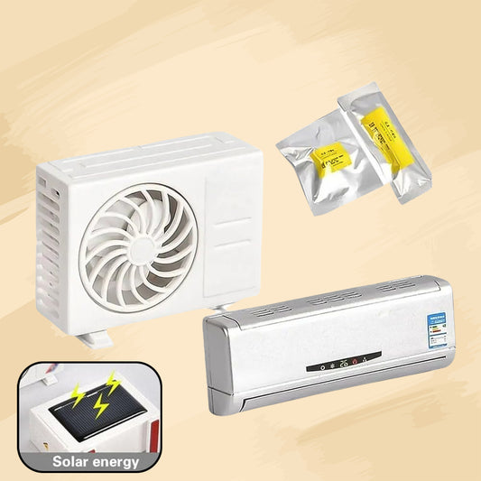 Ac Design Solar-powered Car Air Freshener Built-in Perfume Diffuser For Dashboard And Ac Vent - Springkart 
