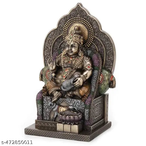 Lord Kubera Idol | Hindu God of Wealth Kubera Idol | Kuber murti