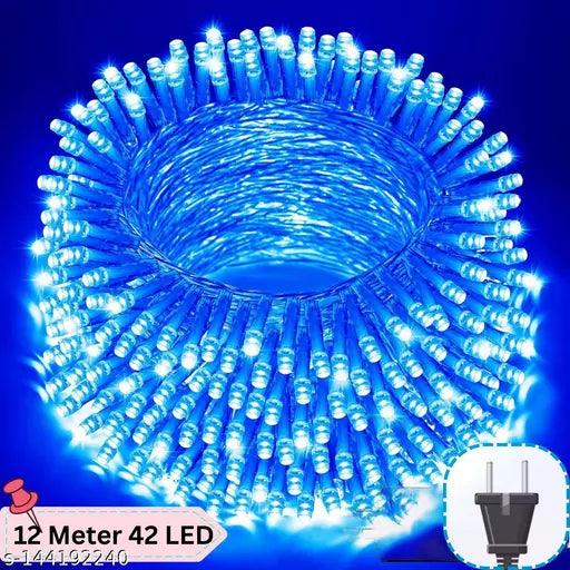 40 LED power pixel Light for Decoration String and Series Light 10 meter (Blue) Pack of 1