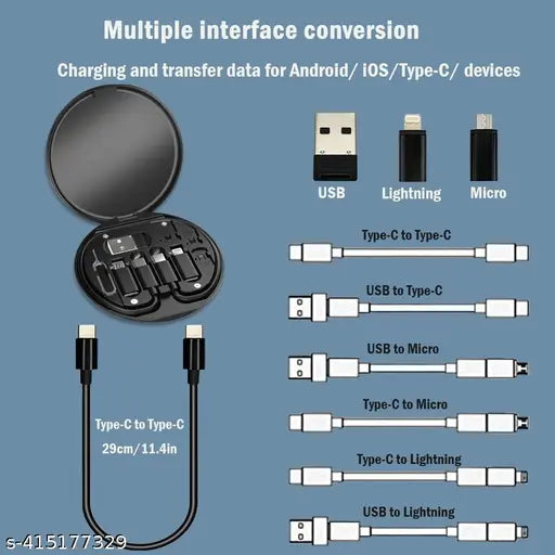 Usb Multi Adapter Kit Multi USB Adapter Set, USB C to Lighting USB Converter Kit – Springkart