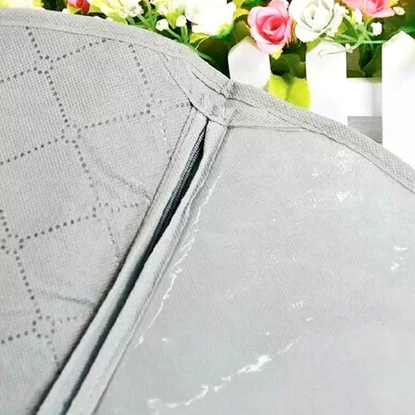 Foldable Non Woven Men's Coat Blazer Suit Cover men's coat blazer cover fold over breathable garment bag suit cover. - Springkart 