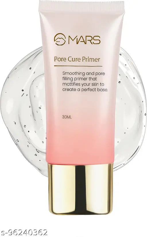 MARS Pore Cure Long Lasting Makeup Primer-30 ml (Transparent)